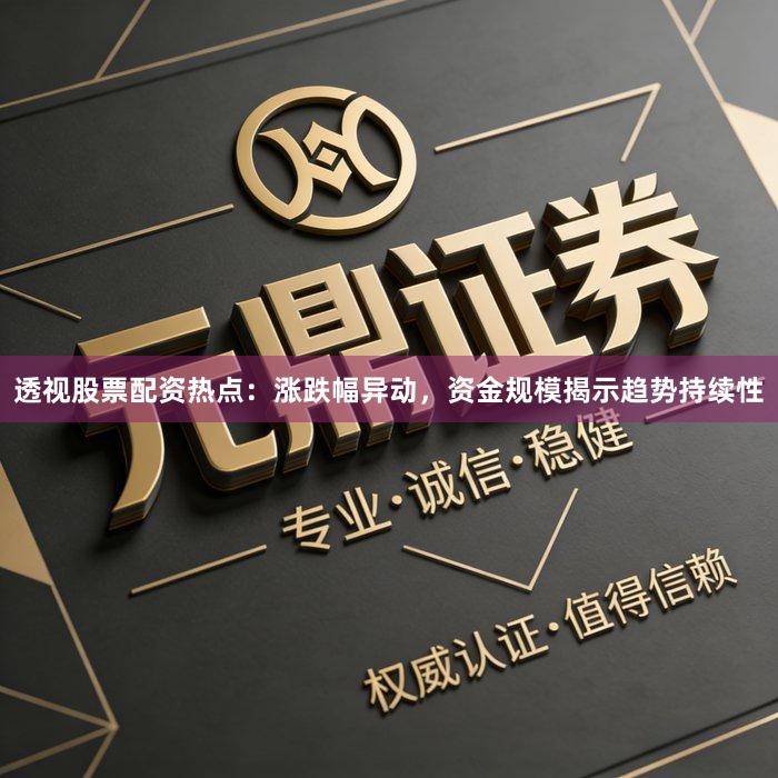 透视股票配资热点：涨跌幅异动，资金规模揭示趋势持续性