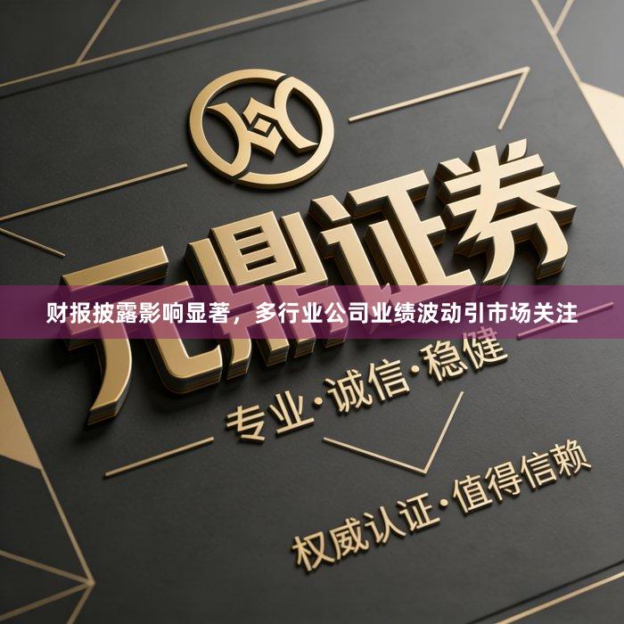 财报披露影响显著，多行业公司业绩波动引市场关注