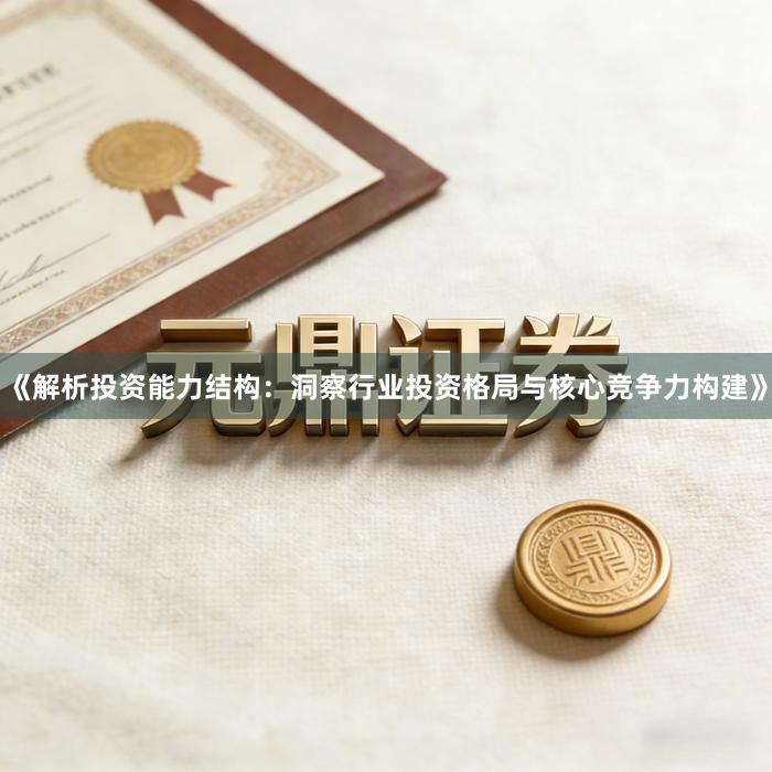 《解析投资能力结构：洞察行业投资格局与核心竞争力构建》
