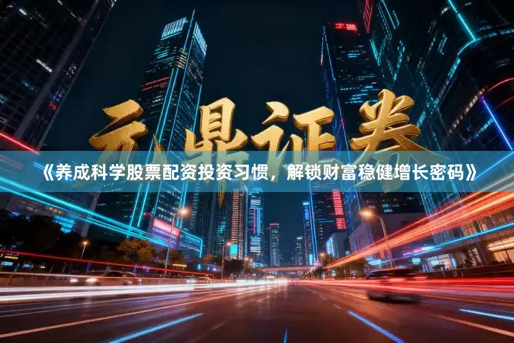 《养成科学股票配资投资习惯，解锁财富稳健增长密码》